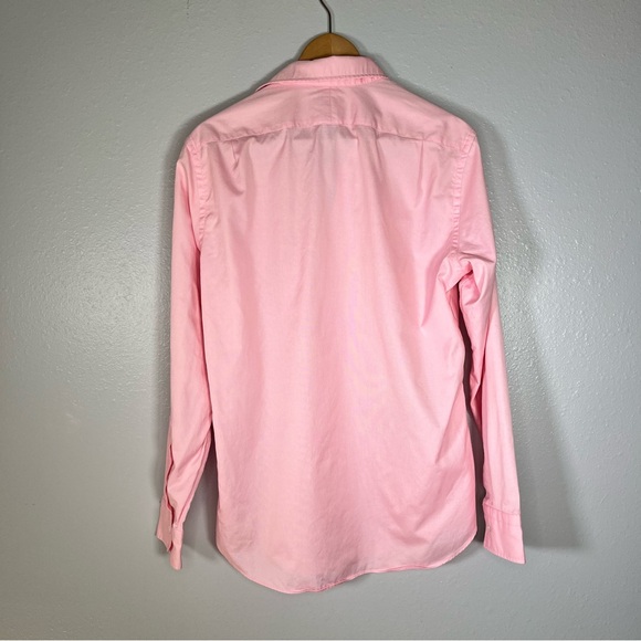 J.Crew x Thomas Mason Ludlow Pink Button Down Shirt M smart casual preppy work - Picture 3 of 8